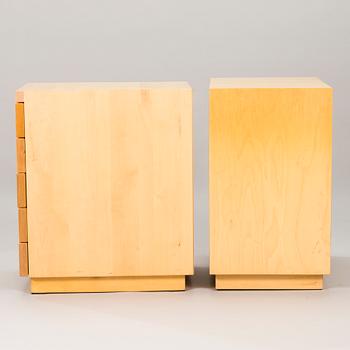 ALVAR AALTO, Two chest of drawers from Artek, Finland.