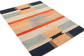 An Afghan Kelim carpet, c. 235 x 177 cm.