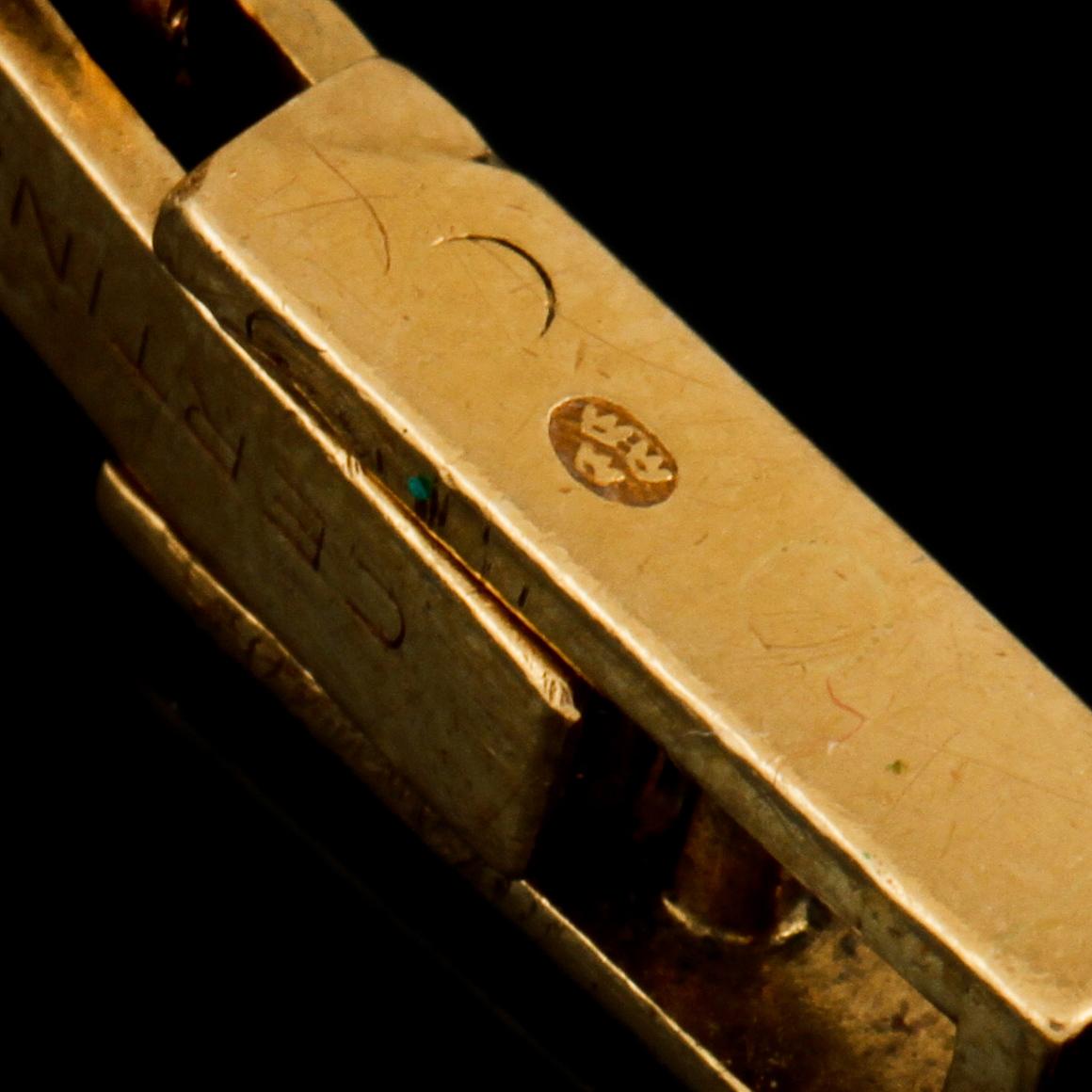 ARMBANDSUR, dam, 18 k guld, Certina. Total vikt 22 g.