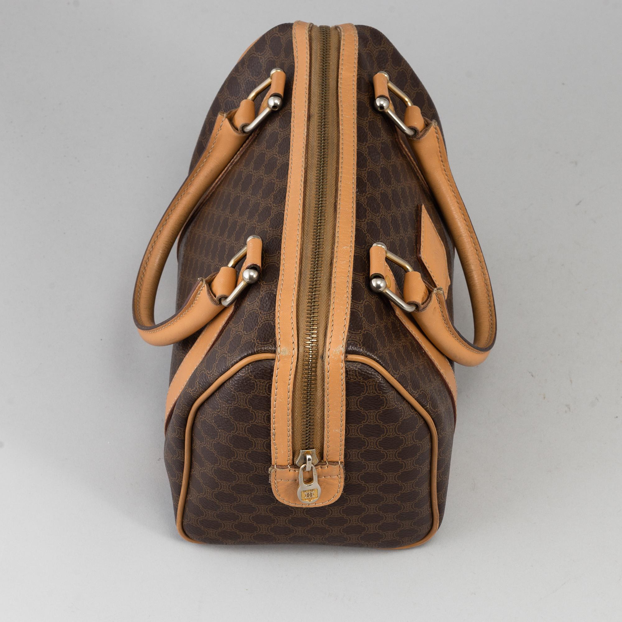 CÉLINE, 'Macadam Boston Bag'.