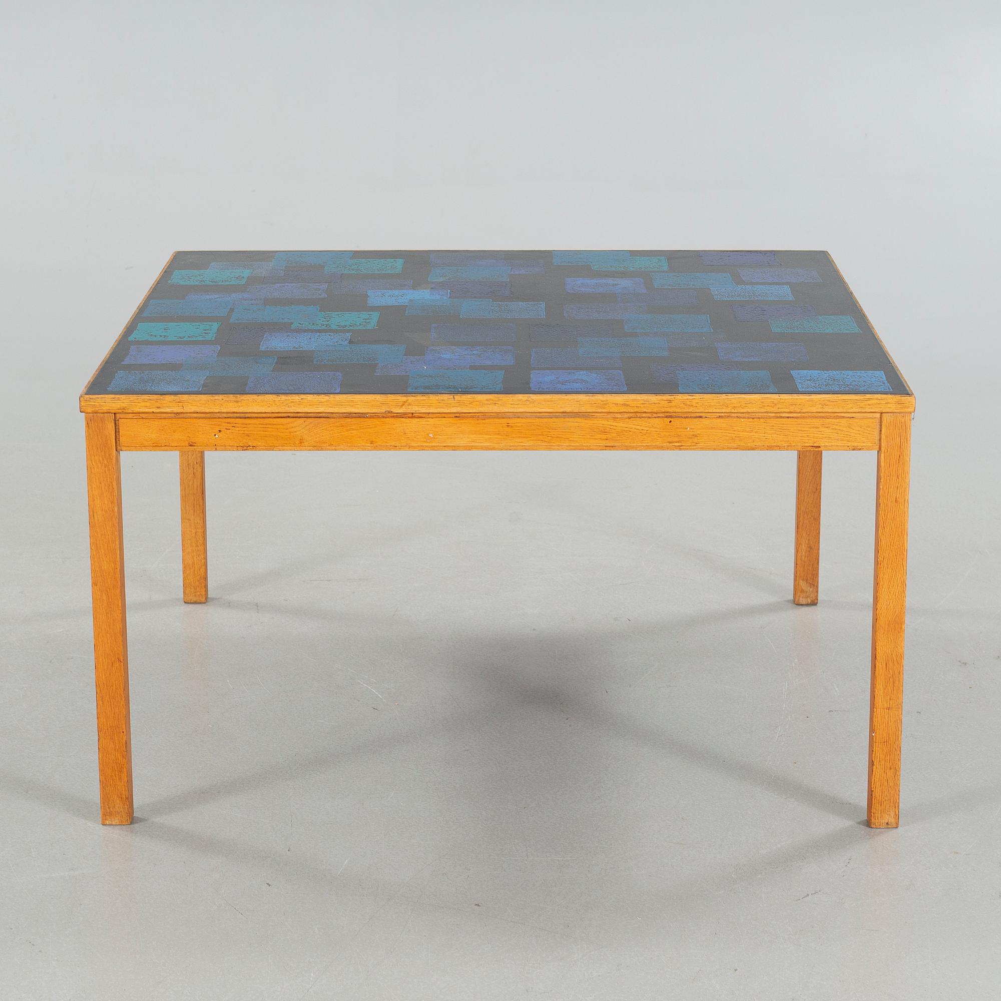 A 1950/60s coffee table by Algot Törneman and David Rosén, from the Triva-series for Nordiska Kompaniet.