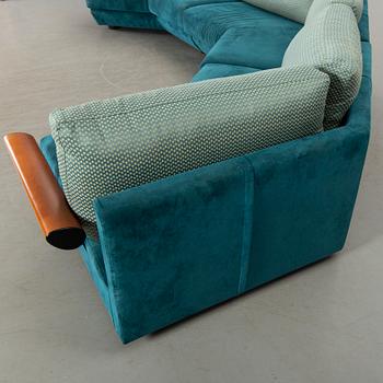 A SET OF 2 1980's FRIGHETTO SOFAS, ITALY.