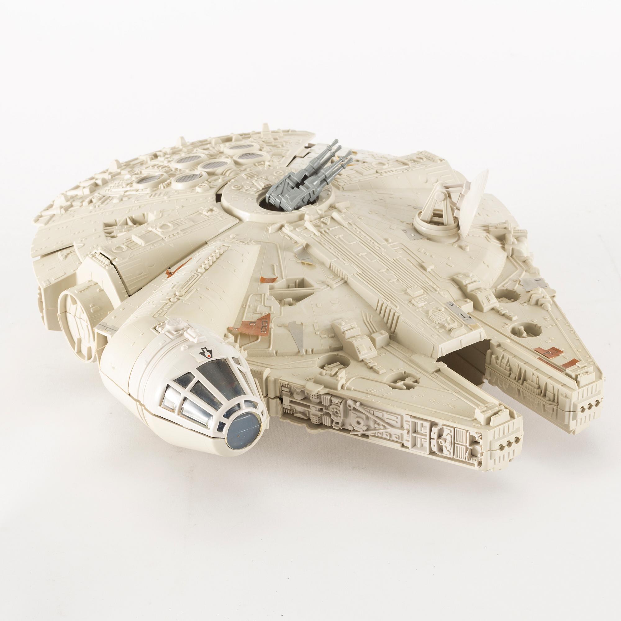 STAR WARS, Millennium Falcon i Palitoy-kartong, Empire Strikes Back, 1979.