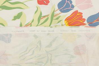 Curtains, 4 pieces, "Tulip", Josef Frank, Svenskt Tenn Company.