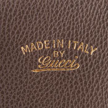 GUCCI Swing Medium Leather Tote Bag.