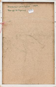 BENGT HILLGRUND, olja på pannå, signerad och daterad- 69.