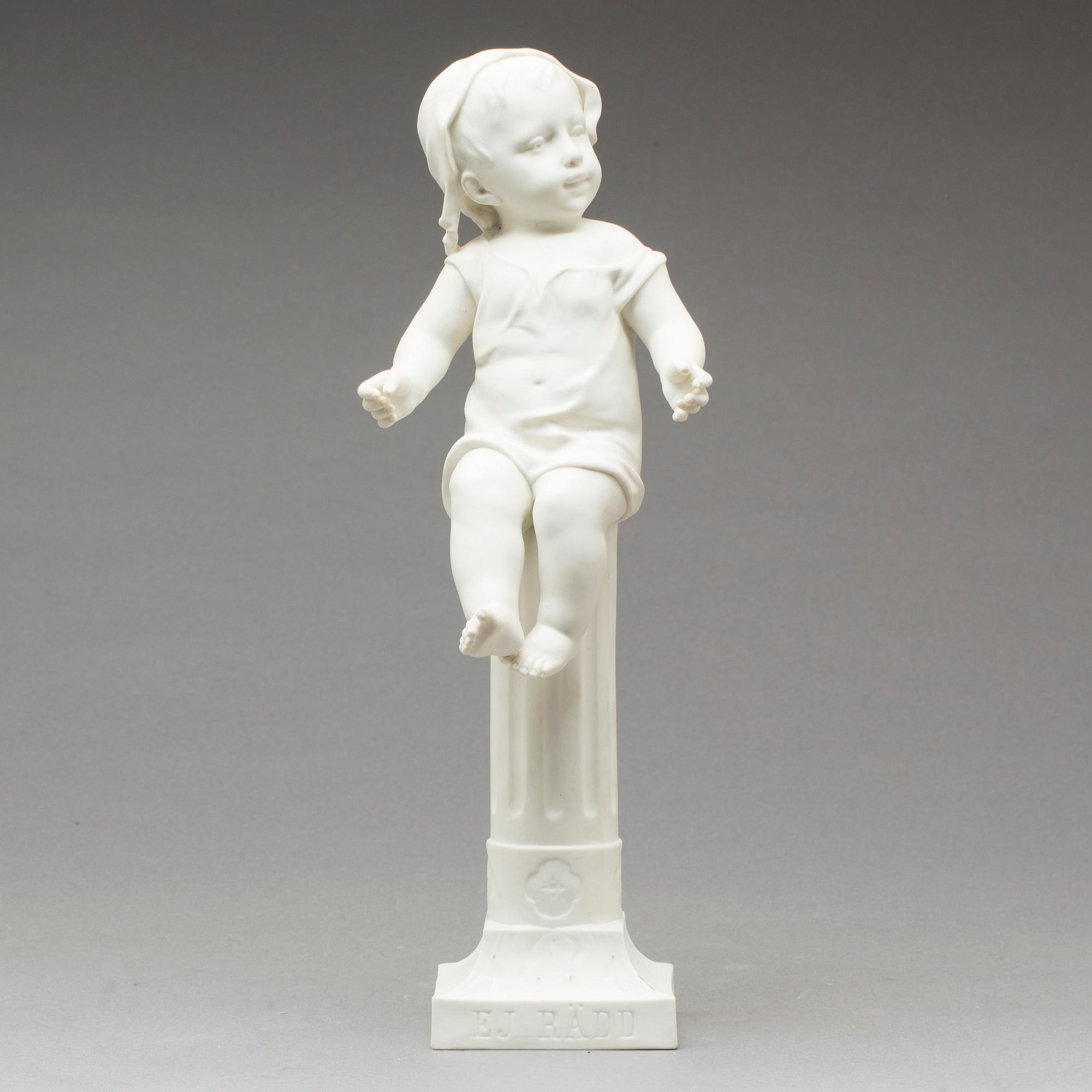FIGURIN, Gustavsberg, parian, 1900-talets början.