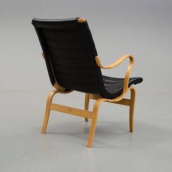 FÅTÖLJ, "Eva", Bruno Mathsson, Firma Karl Mathsson Värnamo 1966.