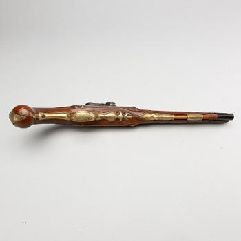 SLAGLÅSPISTOLER, ett par, Sverige 1700-talets andra hälft.
