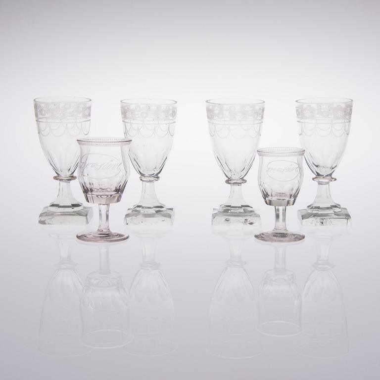 GLAS, 4+2, 1800-tal.