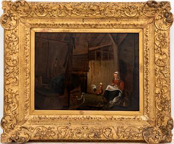 Philips Angel, oil on canvas, signed and dated 1673. Bukowskis