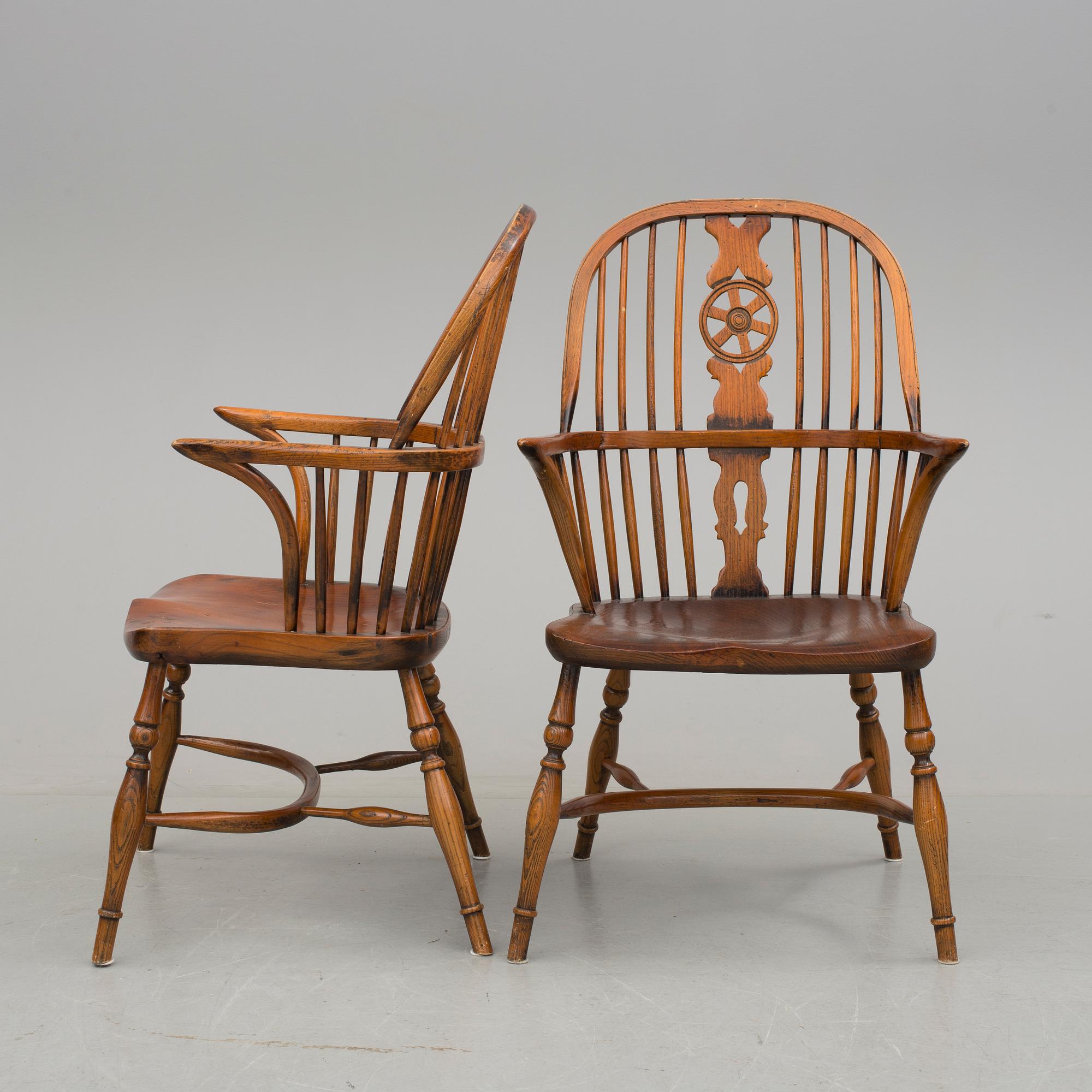 WINDSORSTOLAR, 6 st, 1900-talets andra hälft.