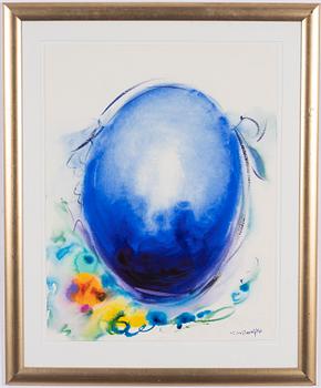 Jan Naliwajko, Komposition i blått.