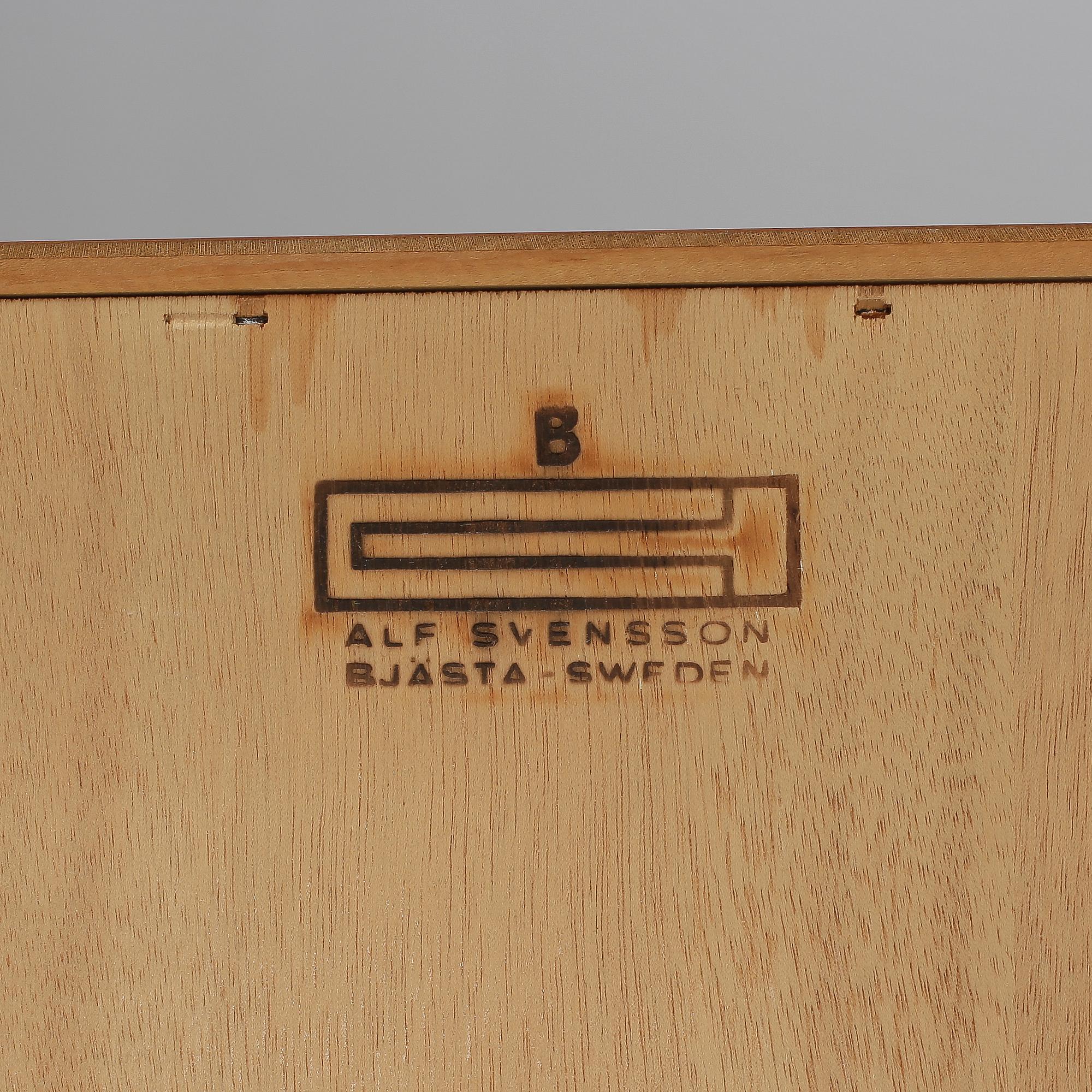 BOKHYLLA, Alf Svensson, 1960-tal.