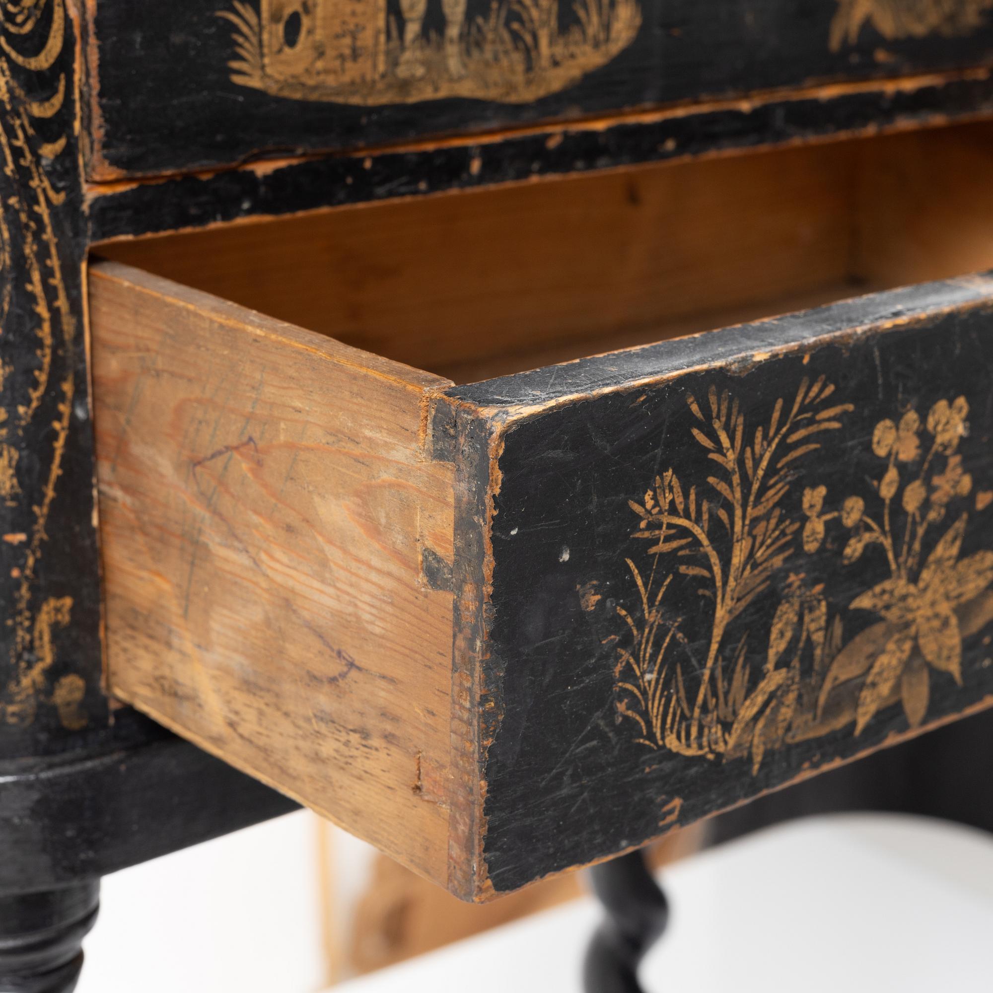 Miniature chest of drawers, circa 1900.