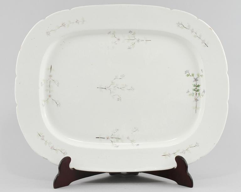 SERVERINGSFAT, porslin, 1800-tal.