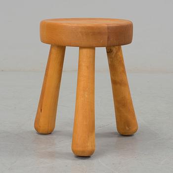 A birch stool by Ingvar Hildingsson.