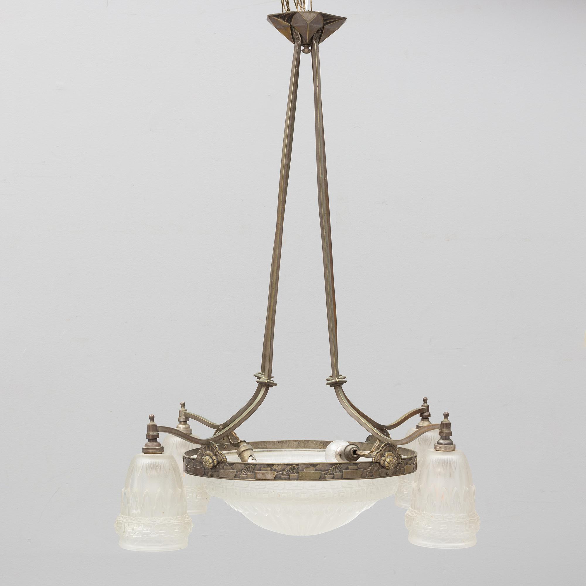 An ceiling lamp, France, 1920's/30's.