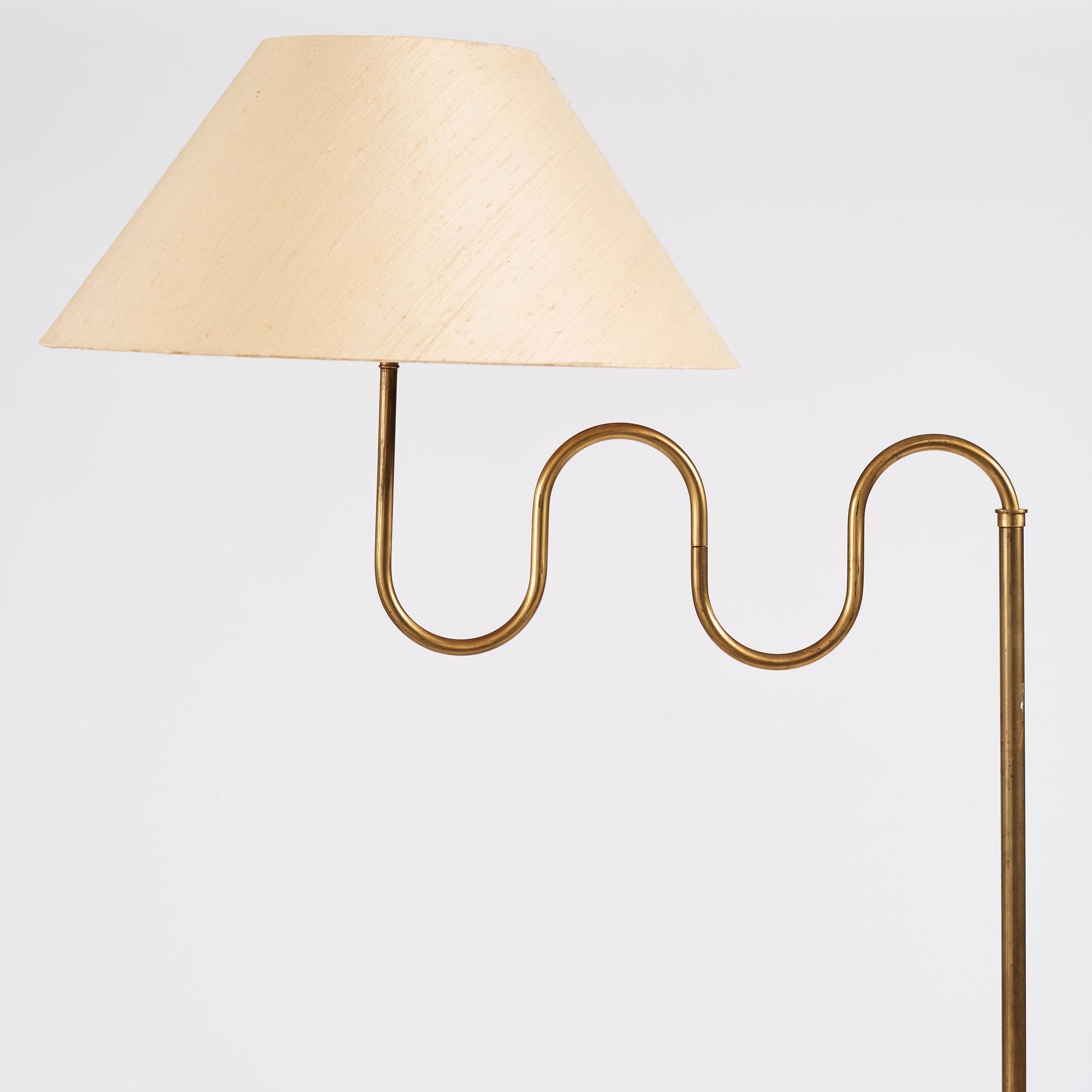 Harald Notini, golvlampa, modell "15335", Arvid Böhlmarks Lampfabrik, 1940-tal.