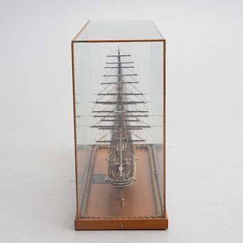 A model ship, 'Cutty Sark', 1979.