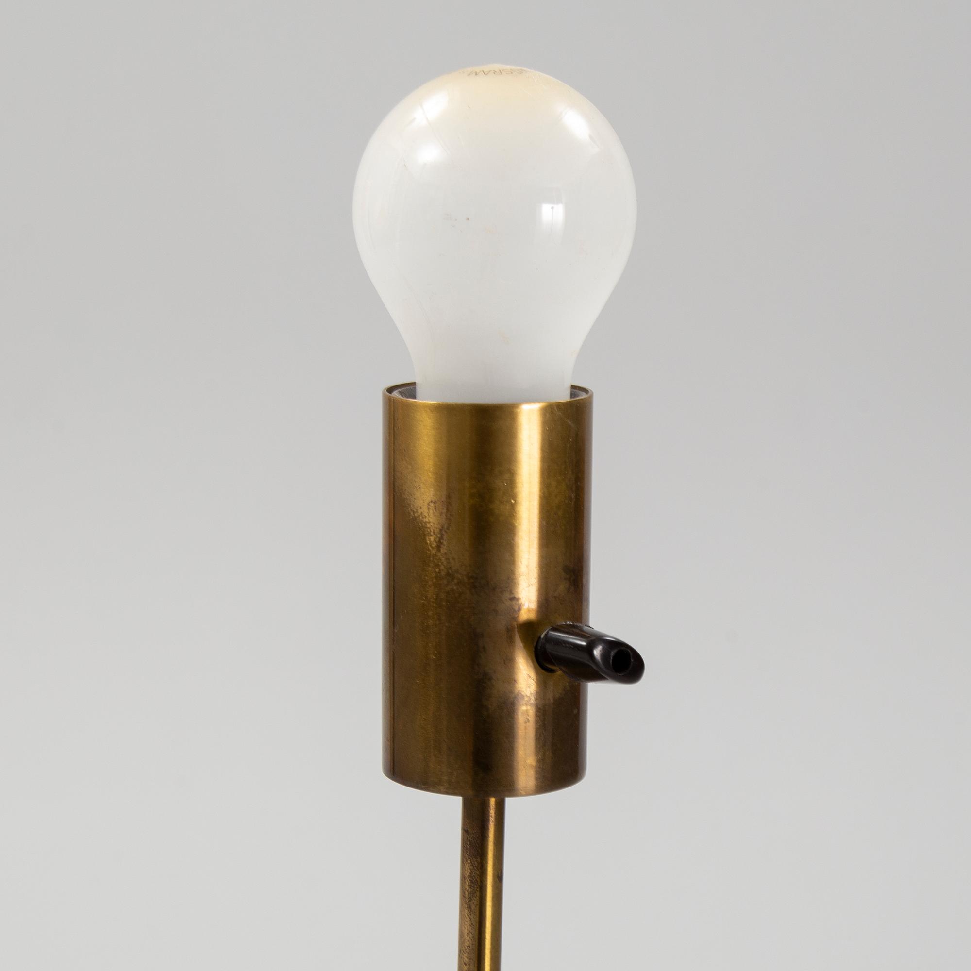 A pair of model 2548 floor lamps by Josef Frank for Firma Svenskt Tenn, designed 1952.