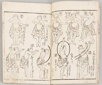 Three japanese books, 20th century.