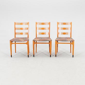 Chairs, 6 pieces, second half of the 20th century.