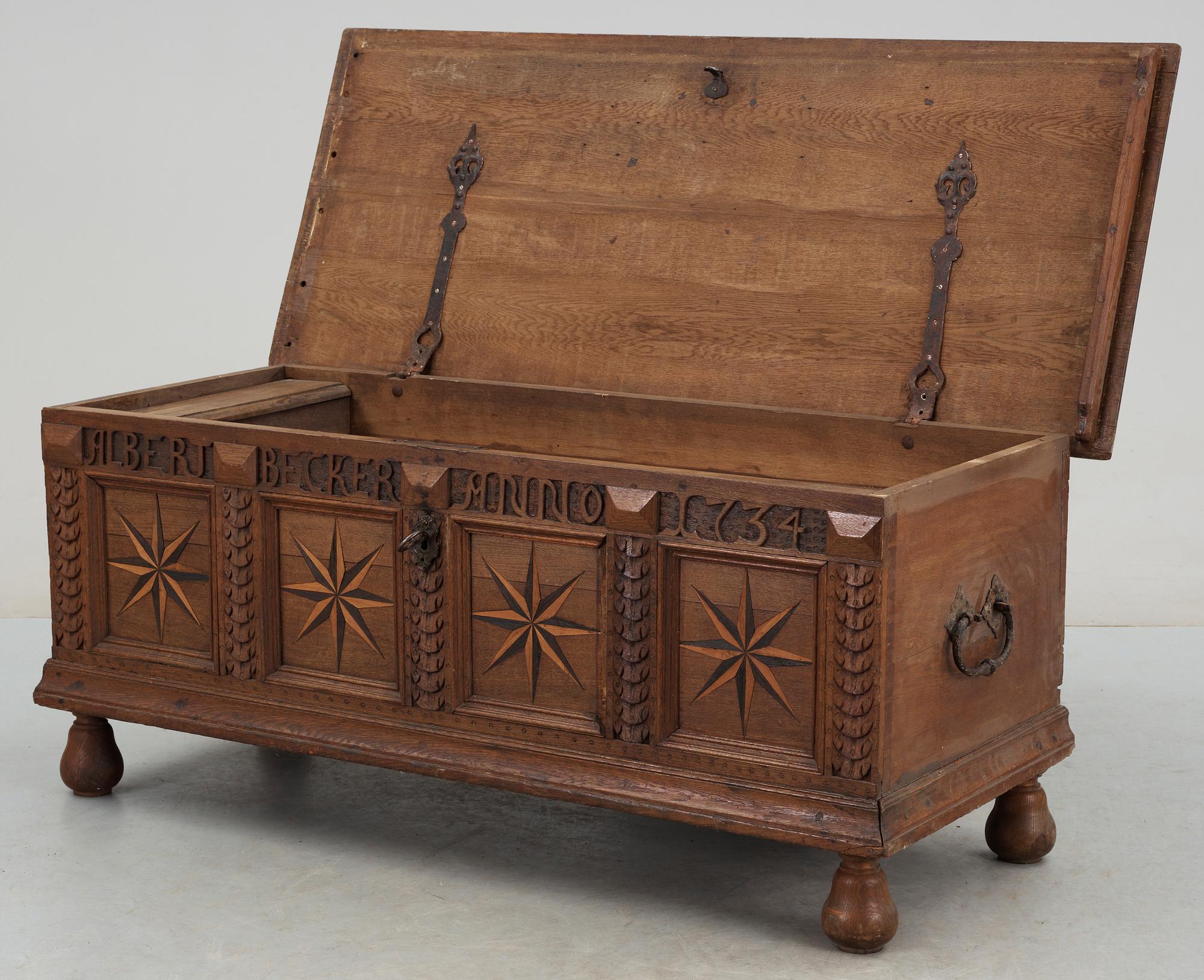 KISTA, delvis barock, 1700-tal.