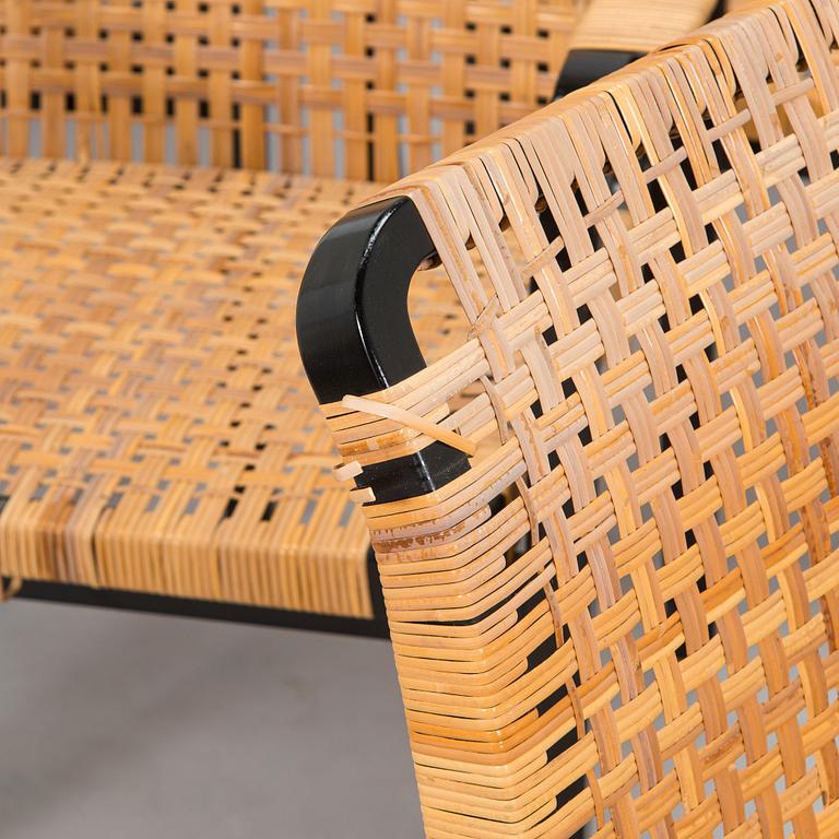 Alvar Aalto, nojatuoleja, 6 kpl, malli 45, Artek 1970-luku.