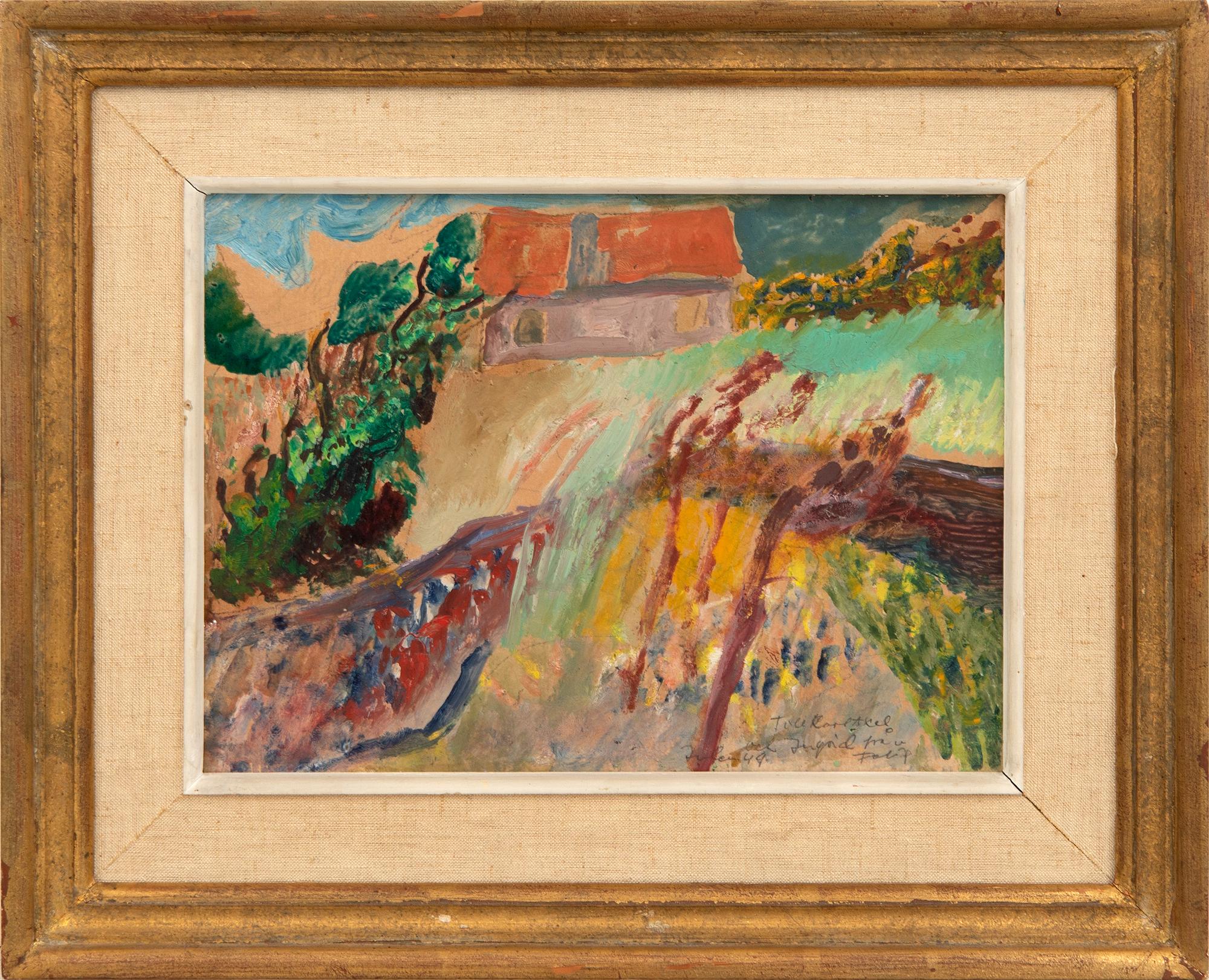 Felix Hatz, oil on canvas, signed.