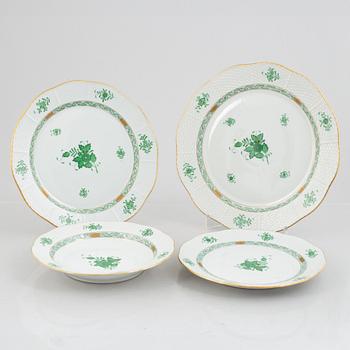A 130 pcs dinner service, Herend, Hungary.