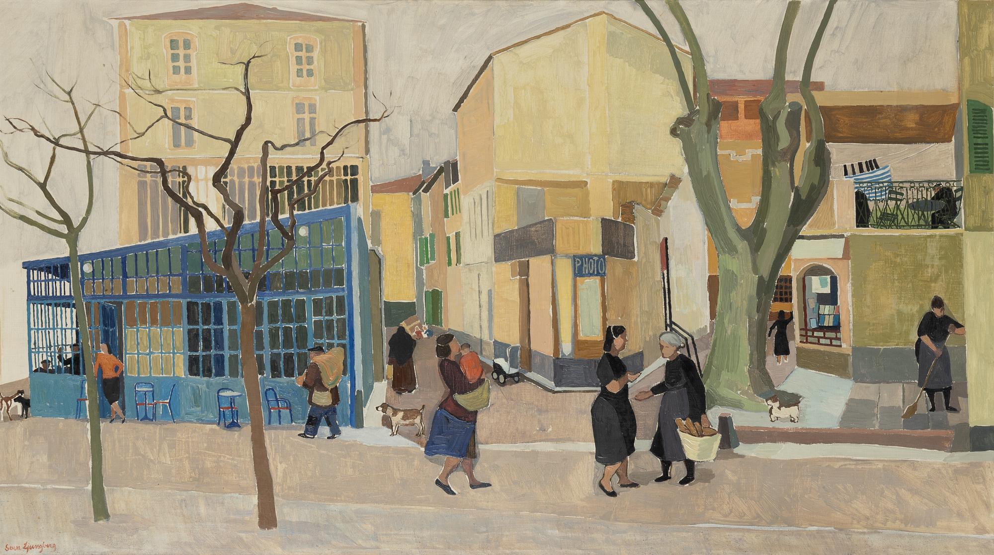 Sven Ljungberg, olja på duk, signerad Sven Ljungberg.