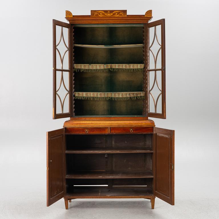 Bokskåp. Danmark, 1800-talets första hälft, Empire.