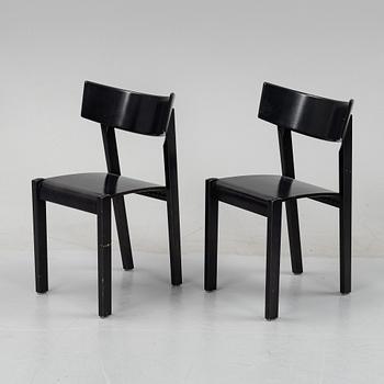 Ralf Lindberg, stolar, 7 st, "Tati", Gärsnäs, formgivna 1989.