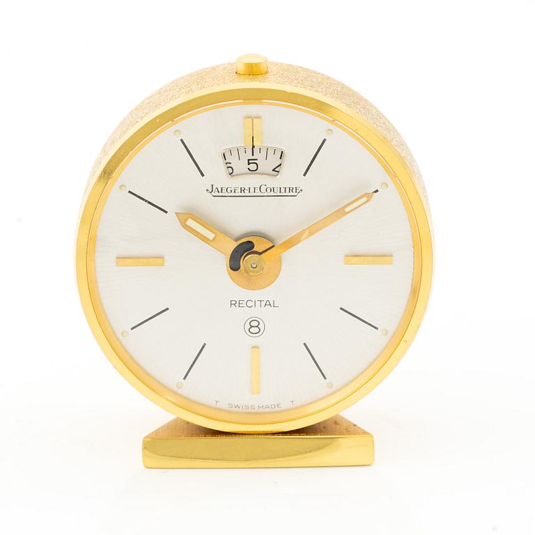 Jaeger-LeCoultre, Recital, travel alarm clock, 75 mm.