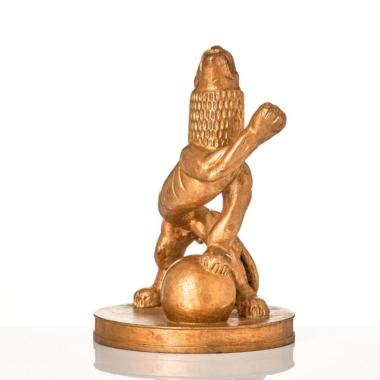 Carl Milles, "Heraldiskt lejon" (=Heraldic lion).