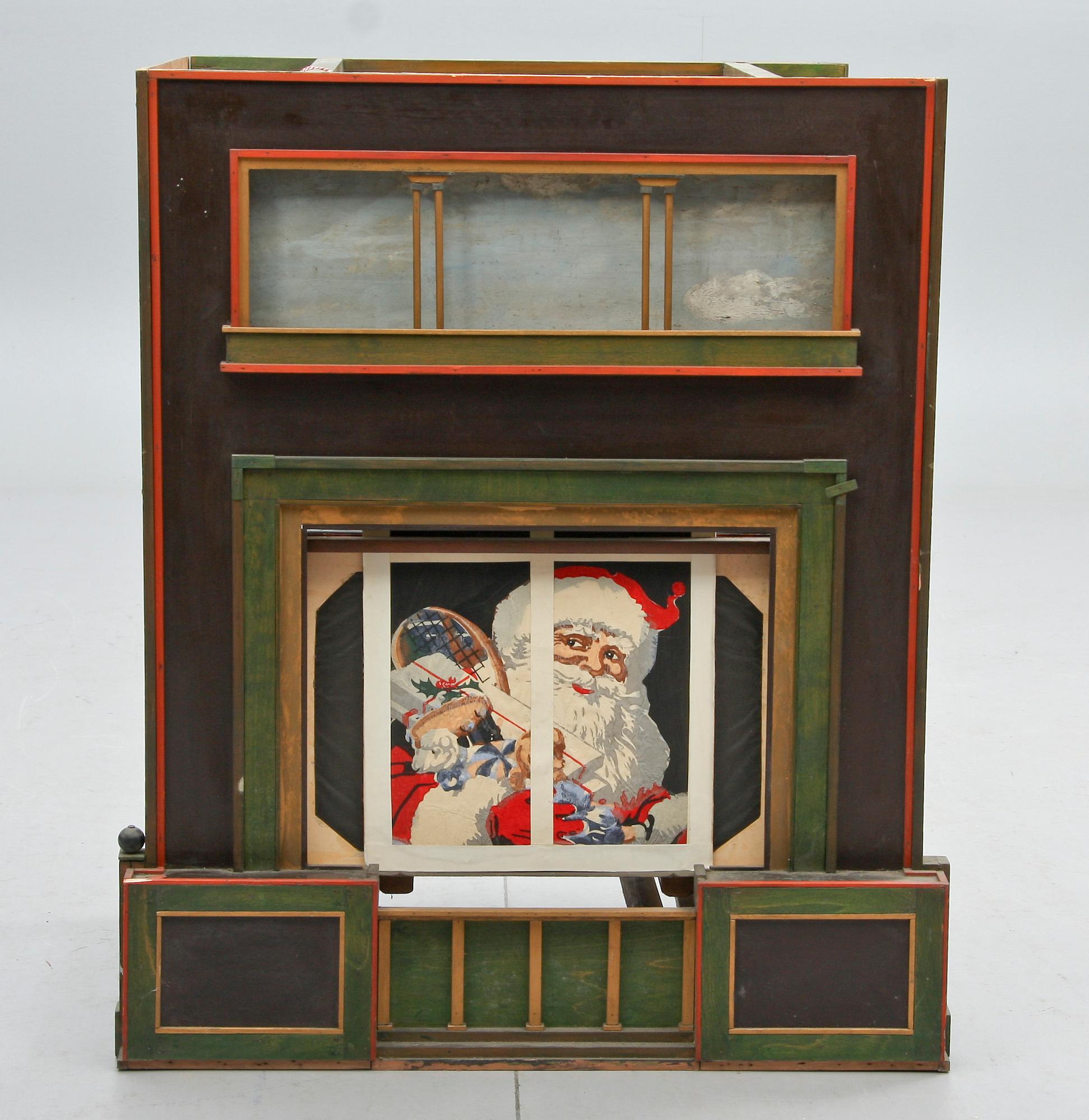 DOCKTEATER med FIGURER samt SCENOGRAFIER, troligen Danmark, 1900-tal.