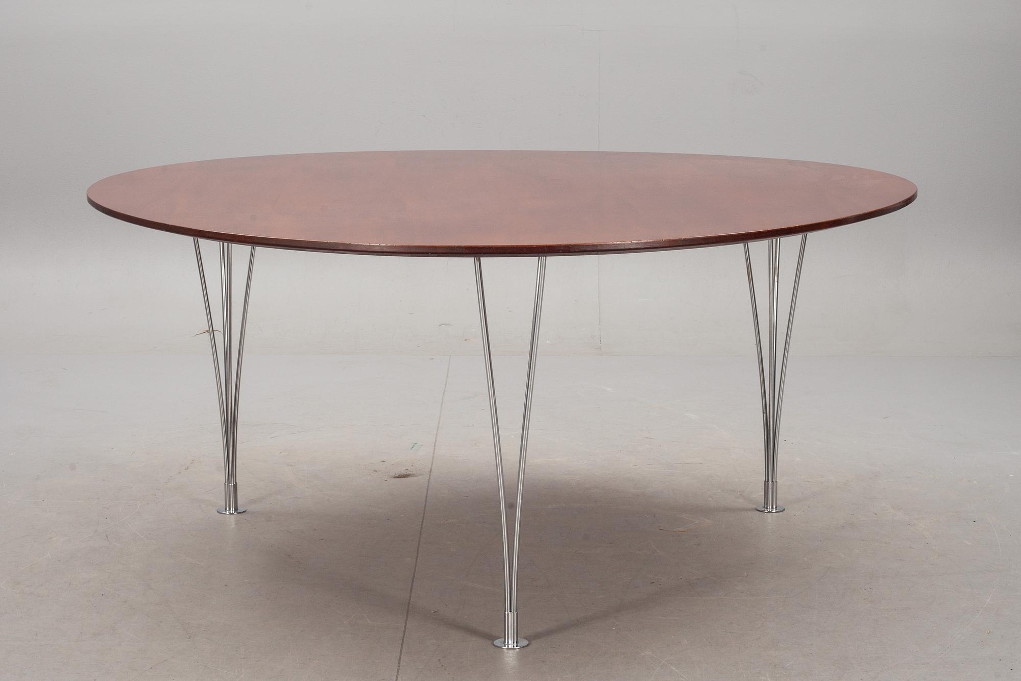 BORD, "Trisuperellips", Piet Hein/Bruno Mathsson, Mathsson International AB.