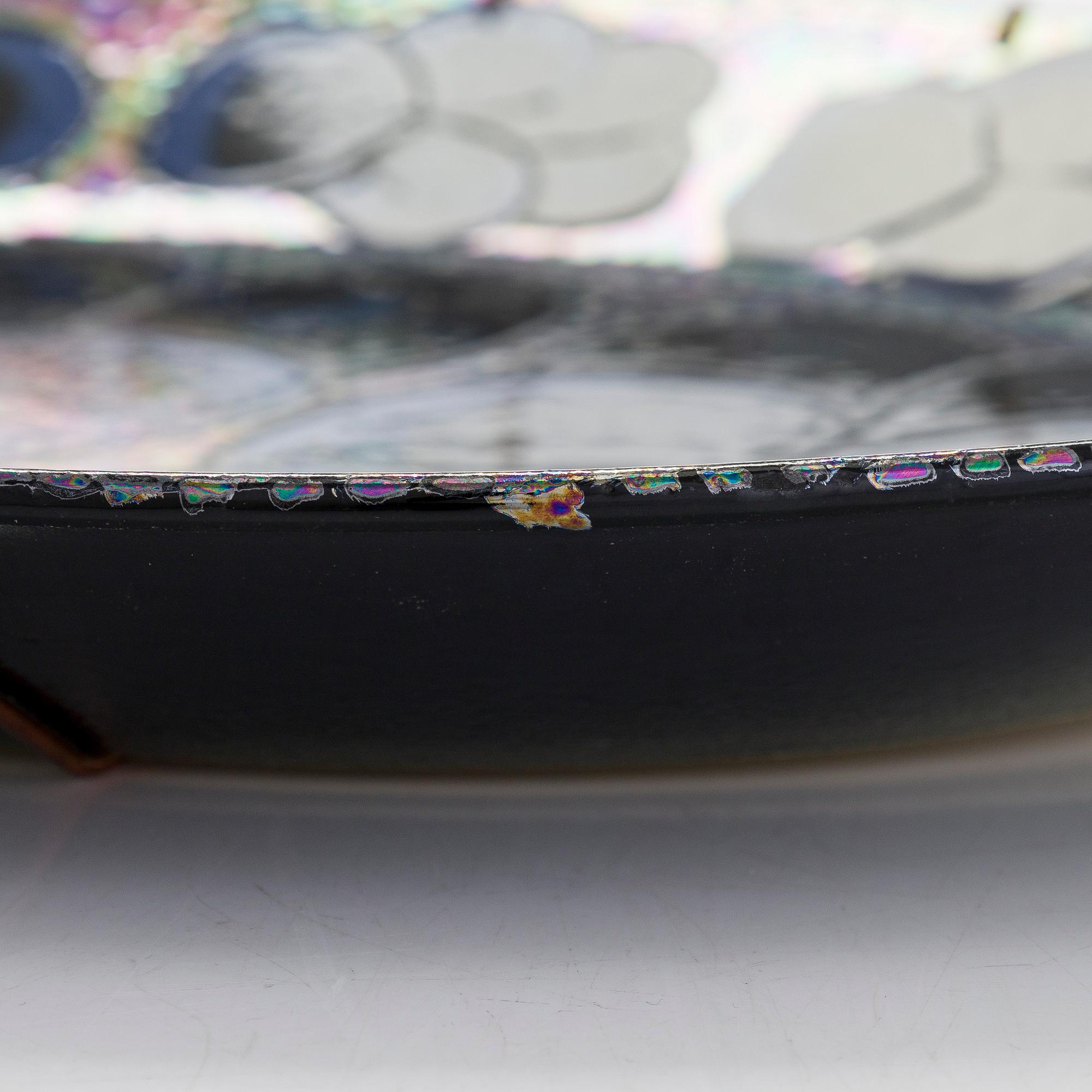 Birger Kaipiainen, koristevati, kivitavaraa, signeerattu Kaipiainen Arabia.