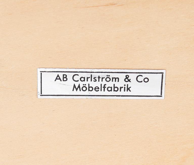 SÄNGBORD, ett par, Carlström & Co Möbelfabrik, 1900-talets andra hälft.