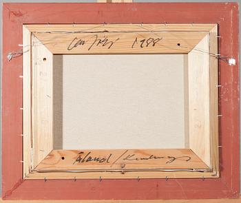 OLLI JOKI, olja på duk, signerad och daterad 1988.