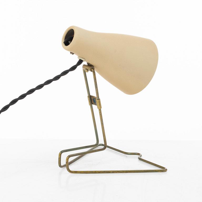 Arvid Böhlmarks Lampfabrik, bords/vägglampa, "Fix" modell 15581, Stockholm, 1950-tal.