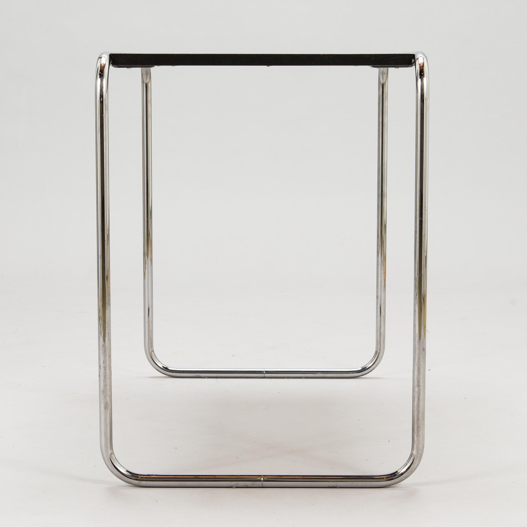 Marcel Breuer, side table, Thonet, "B9", 1980s/90s.
