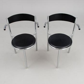 A set of four 'Aqua B' chairs for Inno Interior, Finland.