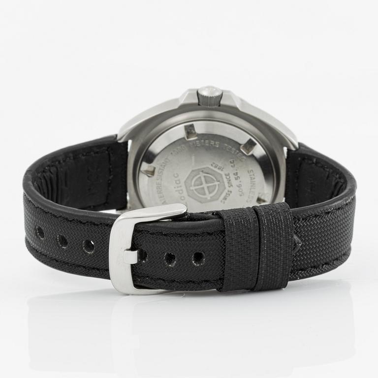 Zodiac, Super SeaWolf, "Buzzsaw", armbandsur, 41 mm.
