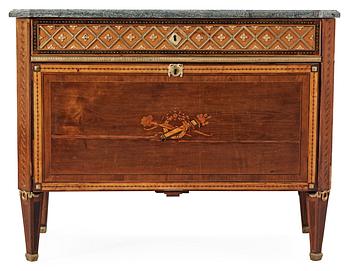 509. A Gustavian commode by N. P. Stenström, not signed.