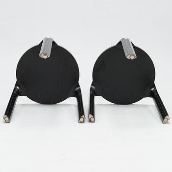 ALVAR AALTO, A pair of late 20th century 'X600' stools for Artek.