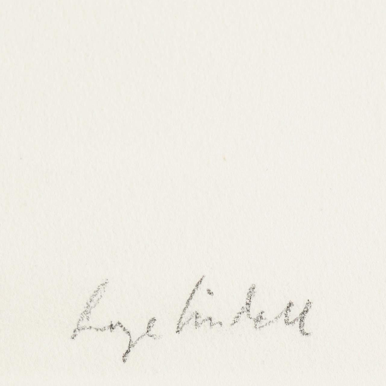 LAGE LINDELL, silkscreen in colours, signed 33768.