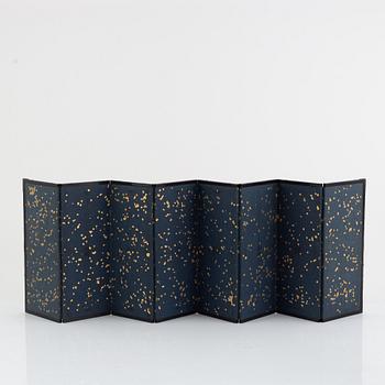 Skärm, åtta delar, Japan, Meiji (1868-1912).