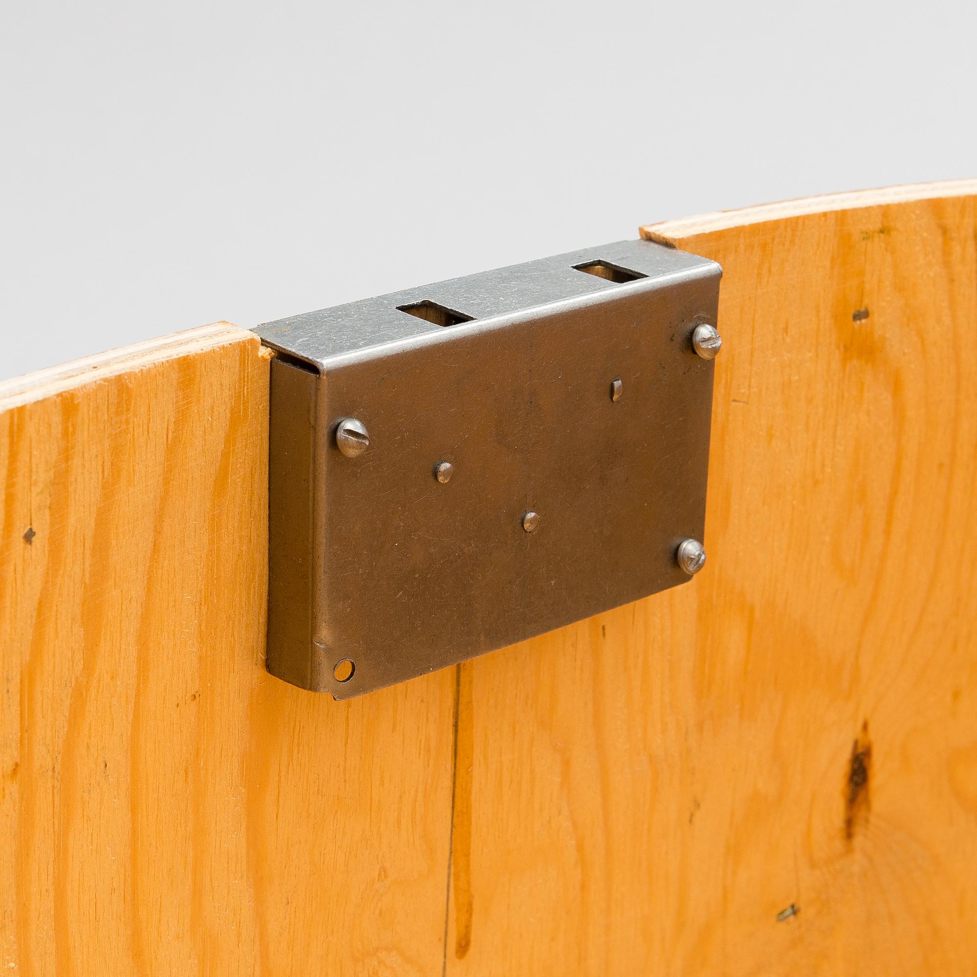 A sami handicraft / duodji 'Giisa'-coffin reportedly made in  Sorsele 1962.